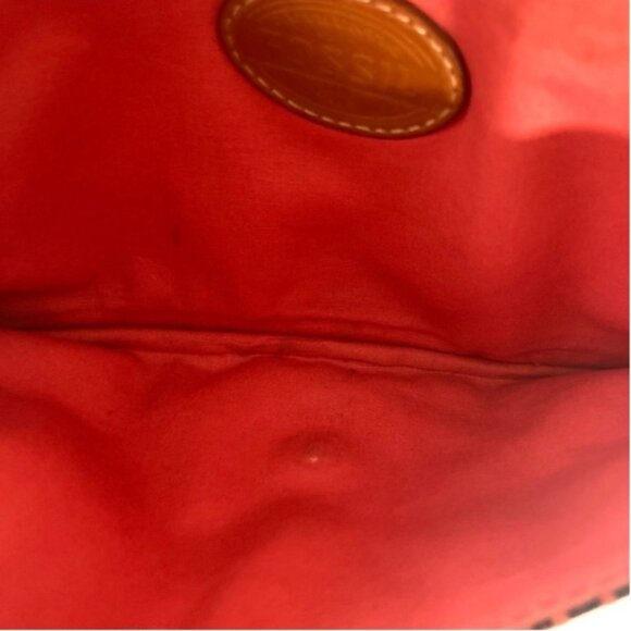 Fossil Small Crossbody Bag With Colorful Swirl Pattern & Buckle - Picture 7 of 10